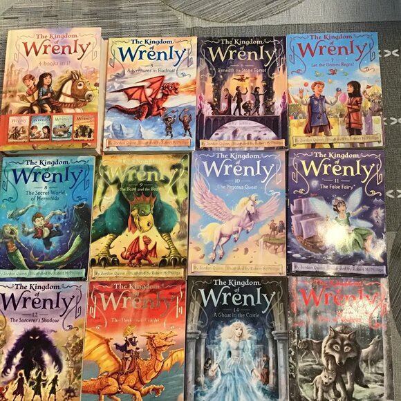 Lot of Kingdom of Wrenly Books (15)--ages 6-8; Excellent,...
